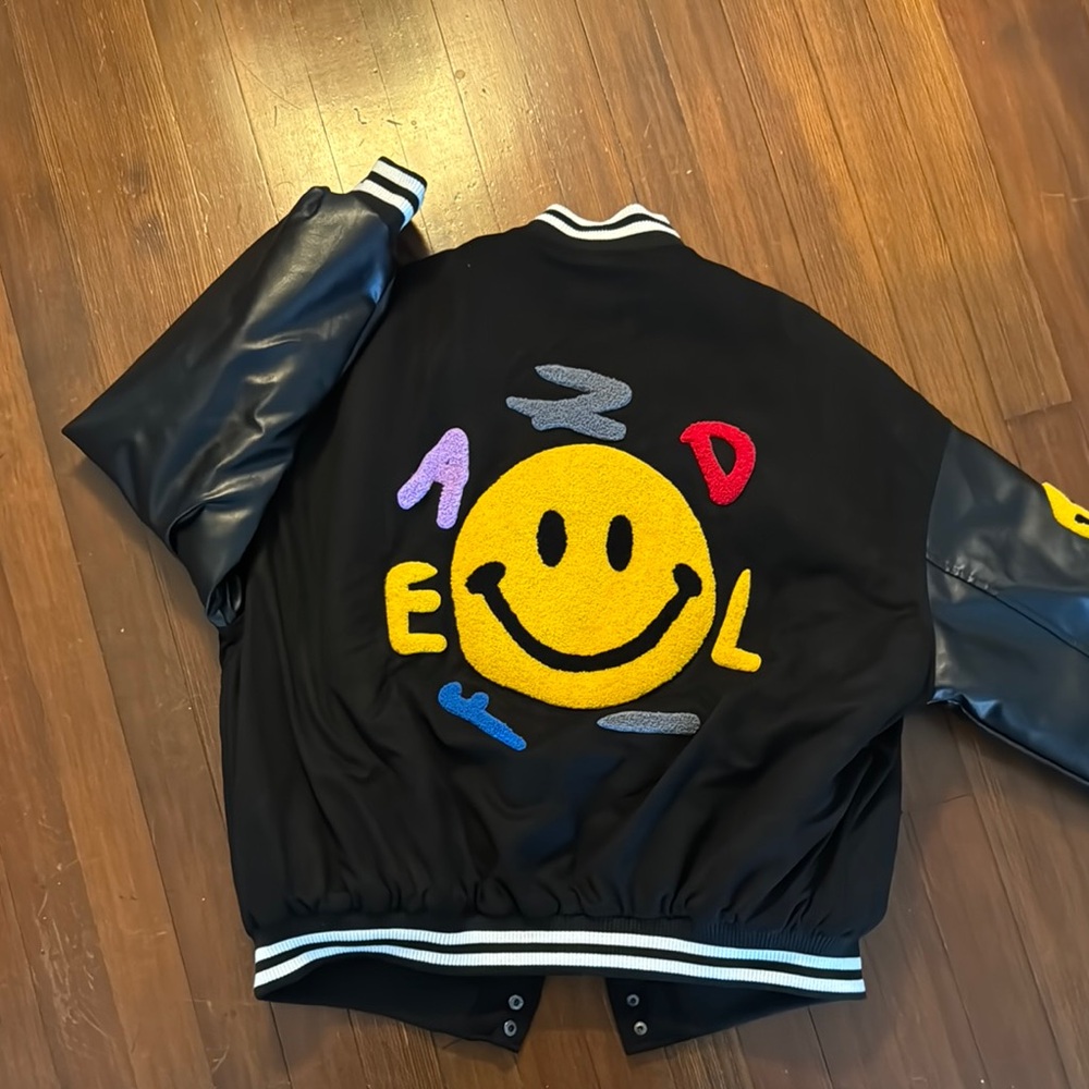 B.t.p blank brand varsity jacket